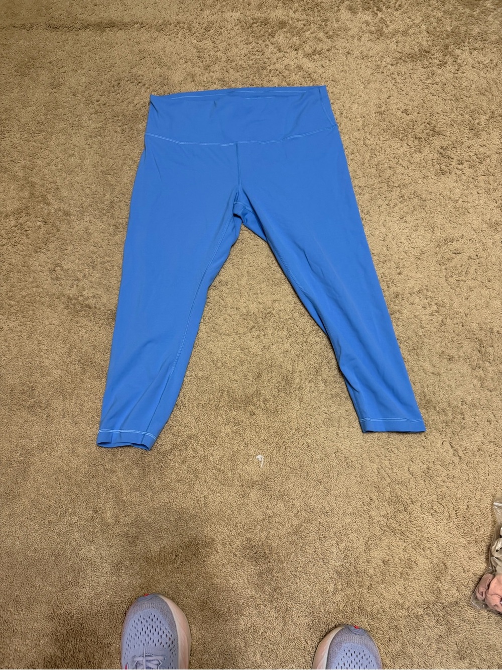 lululemon athletica  Capri Leggings in Bright Blue 25” length